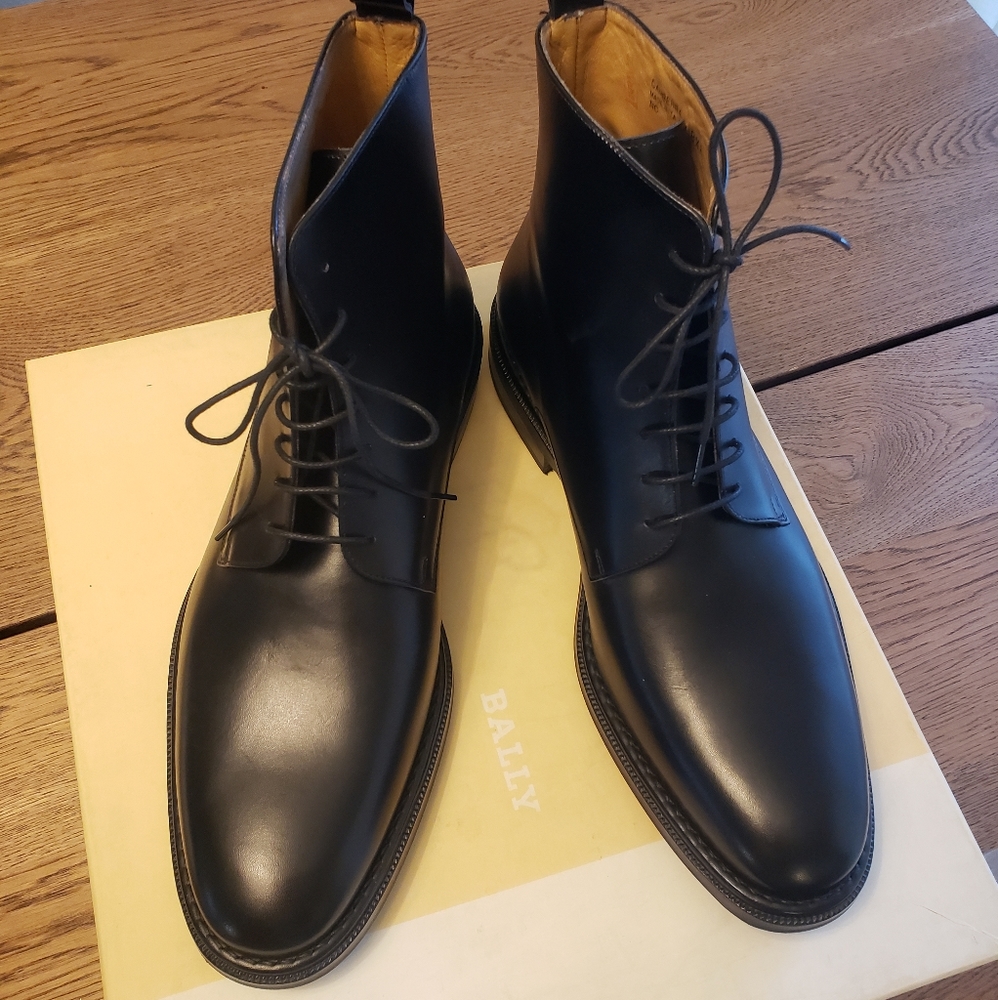 Men's BALLY Camberra Leather Boots